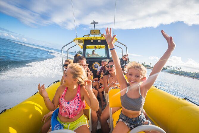 1.5-Hour Guided Whale Watching Tour - North Shore: Surf-Warning Water and the Search Zone Between Hotspots