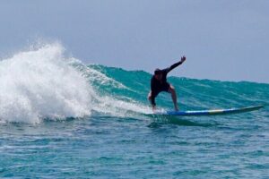 1.5-Hour Semi Private Surfing Lesson in Honolulu - Entering the surf: wave reading, takeoff, and etiquette