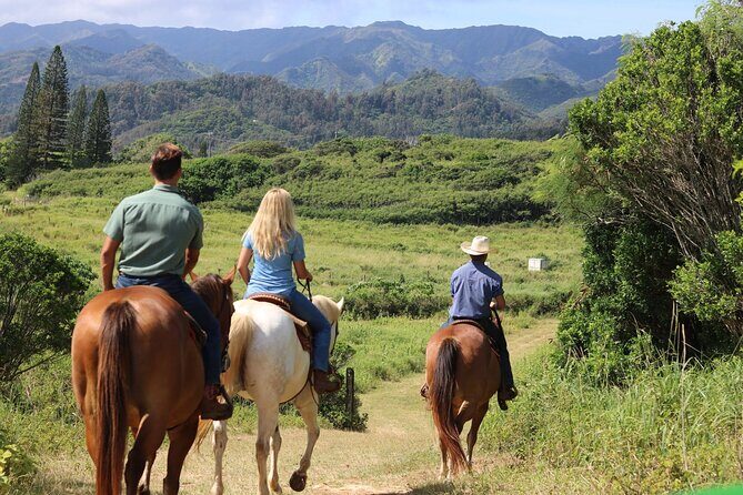 1 Hour Scenic Horseback Ride - Gunstock Ranch: where the ride starts and how it feels