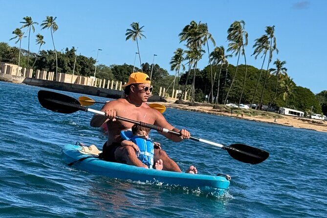 2-hour tandem kayak rental - Entering the North Shore at Haleiwa Beach Park