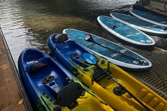 2 hour tandem kayak rental at our private launch area in Hale'iwa - Who this fits best: couples, families, and first-timers