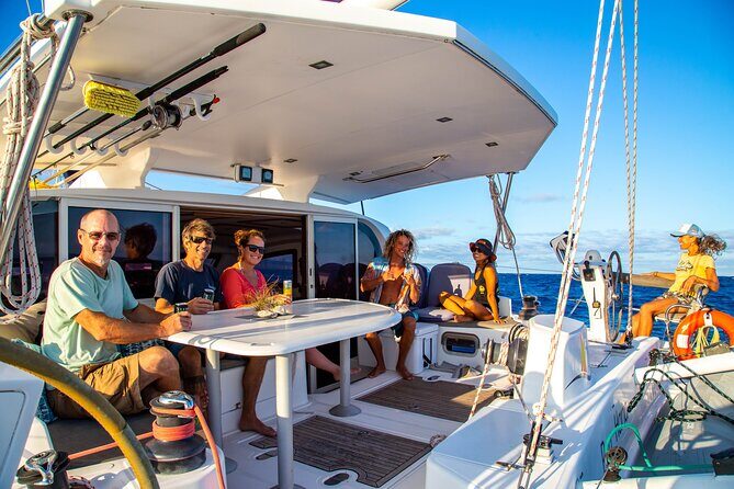 2hr Luxury Private Sailing Catamaran in Waikiki for 1-6 People - Waikiki water time: swimming, snorkeling, and relaxing in the nets