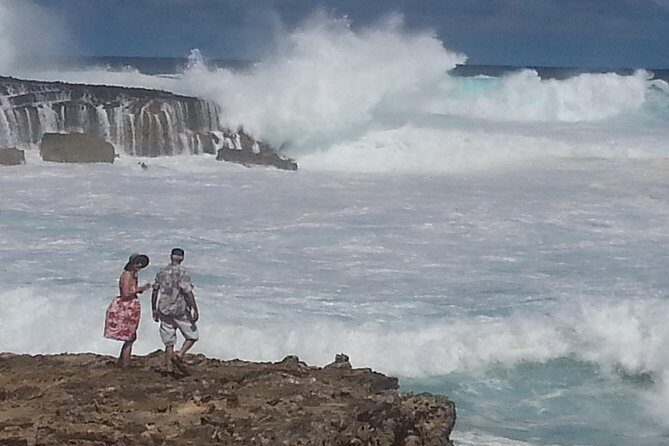 6-Hour Private Customized Luxury Convertible Tour of Oahu's North Shore - Stop 5: Shark’s Cove snorkeling in a protected, shallow setting