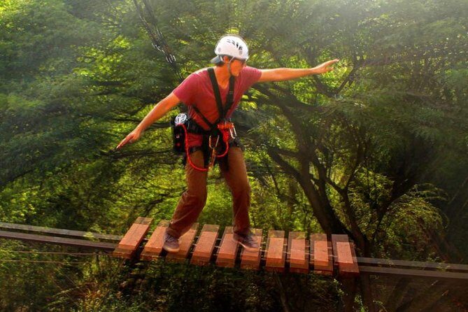 6 Zipline & Adventure Tower EPIC COMBO - Logistics and prep: check-in, shoes, lockers, and weight limits