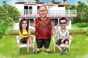 Afternoon at McGarret - Hawaii 5-0 TV Tour - McGarrett’s House lunch and the Cousin Flippa moment