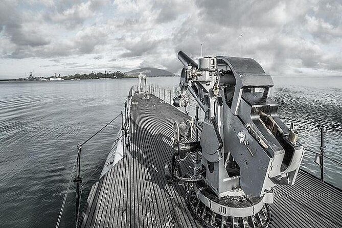 Battleships of WWII at Pearl Harbor from Waikiki - USS Oklahoma Memorial: The Only Land-Based Pearl Harbor Stop