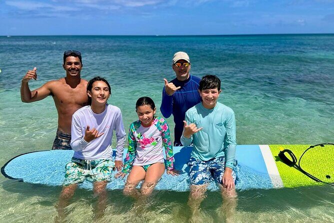 Beginner Surf Lesson at North Shore Haleiwa, Oahu - 1.5–2 hours in the water: learning to paddle, then to ride