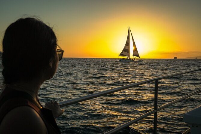 Best Waikiki Sunset Cruise:BYOB Sunset Sail with Swimming - The crew, music, and the relaxed vibe that makes it feel easy