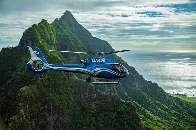 Blue Skies of Oahu Helicopter Tour - The private nature reserve, ranch country, and a 1,100-foot waterfall you can’t reach by foot
