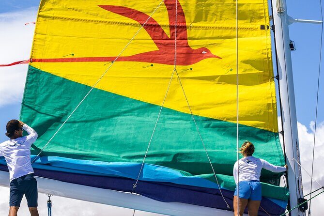 Board from Waikiki Beach for a scenic Sunset Sail on the Hāwea - Weather luck, clouds, and why you should still book