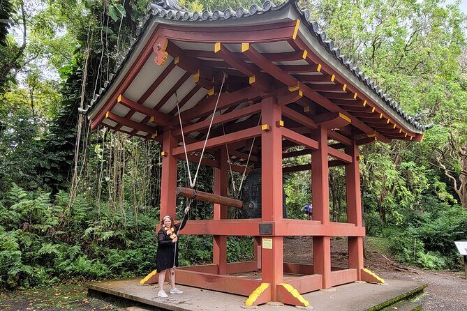 Byodo Temple and Waimea Botanical Garden Tour - Waimea Botanical Gardens and the Waterfall: the best payoff, with shoe advice