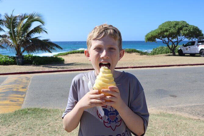 Circle Island Tour with Snorkeling & Turtles - Kahuku lunch at Giovanni’s Shrimp Truck: a real meal break