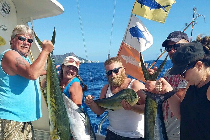 Deep Sea Shared Fishing Charter in Honolulu - Waikiki-close ocean time: getting out fast from Kewalo Basin