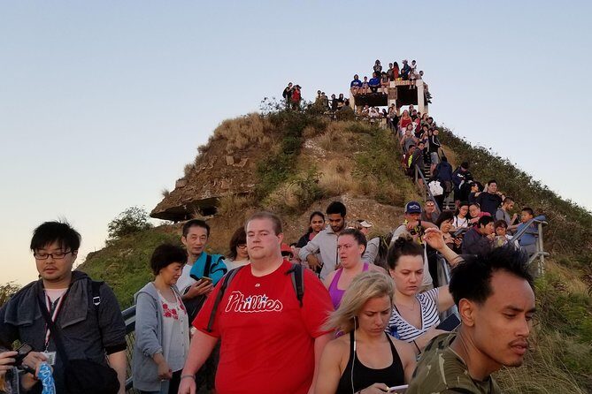 Diamond Head Crater - Near the summit: steep staircase moments and panoramic rewards