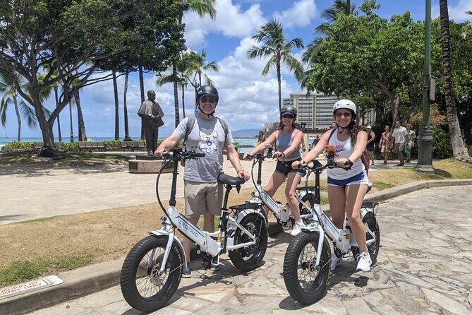 Electric Bike Ride & Diamond Head Hike Tour - The e-bike ride through Waikiki: comfort, control, and good photo stops