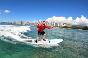 Family, Private & Group Surfing Lessons, Waikiki Courtesy Shuttle - Coaching style: private feel, small groups, and names you might remember