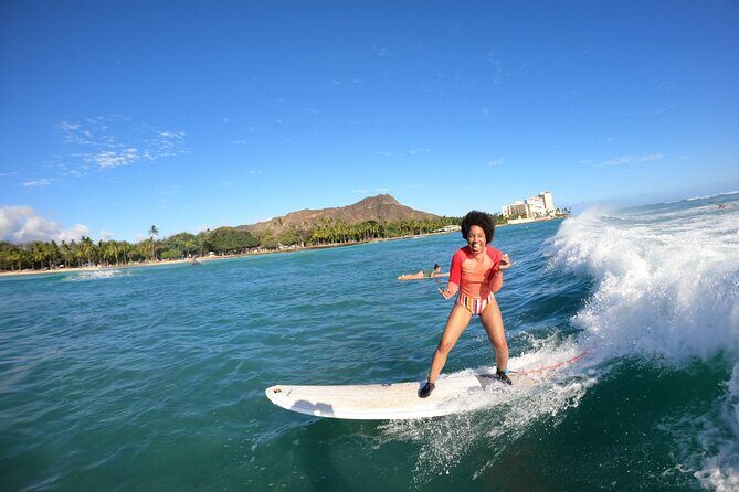 Family, Private & Group Surfing Lessons, Waikiki Courtesy Shuttle - Catching waves: what first-timers actually learn in a structured lesson