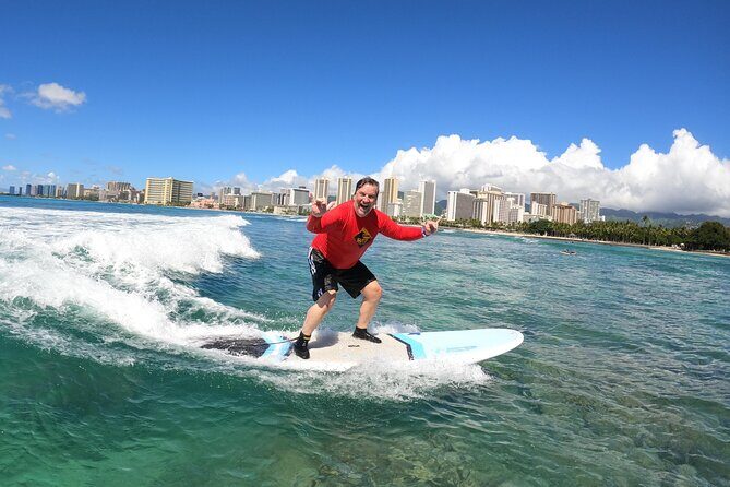 Family, Private & Group Surfing Lessons, Waikiki Courtesy Shuttle - Coaching style: private feel, small groups, and names you might remember