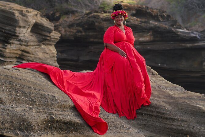 Flying Dress Photoshoot on Oahu - What You Get Back: Raw Images Plus 6 Edited Favorites