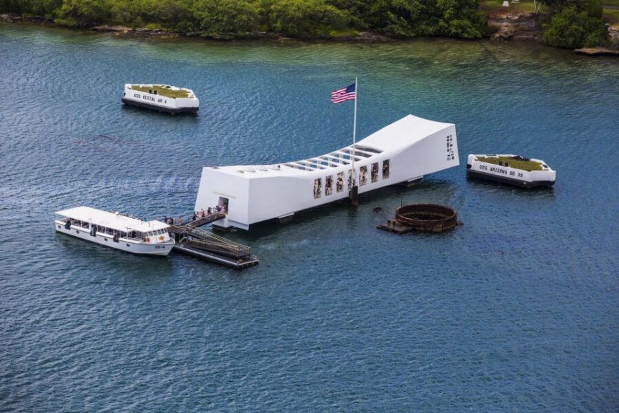 From Waikiki: Pearl Harbor USS Arizona Memorial Program - Waikiki to Pearl Harbor: stress-free transport that actually matters