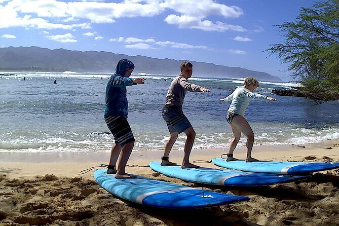 Group Surf Lessons for beginners on the North Shore of Oahu - First Successful Ride: What “Beginner Wins” Look Like