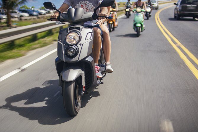 Hawaiian Style Scooter Ride around O'ahu for the Day - Price and value: how $97.01 fits an 8-hour scooter day