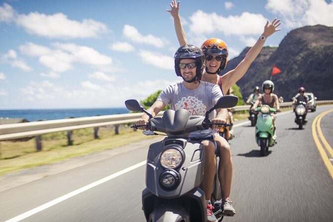 Hawaiian Style Scooter Ride around O'ahu for the Day - Your self-guided day: two route styles that fit an 8-hour window