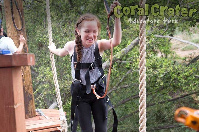High Ropes Adventure Course at Coral Crater - Who should book this high ropes course (and who should think twice)