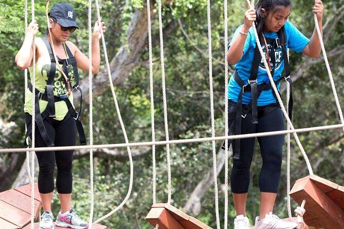 High Ropes Adventure Course at Coral Crater - How the high ropes day actually starts (and what you do first)
