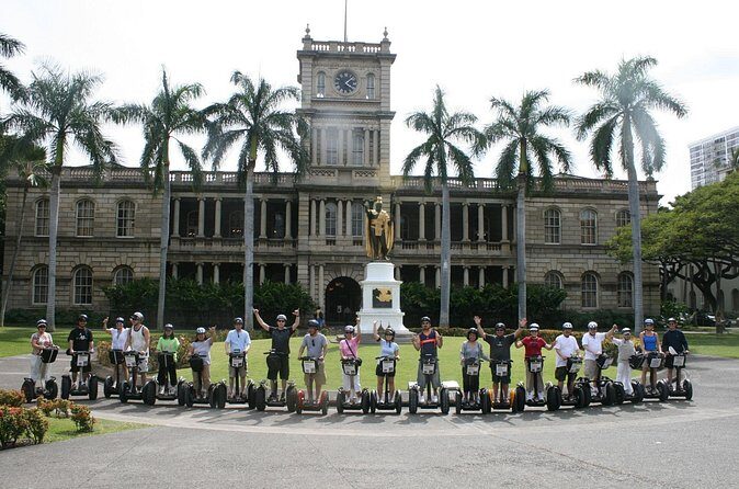 History & Culture Tour in Honolulu via Segway - King Kamehameha Statue and the Supreme Court: power made visible