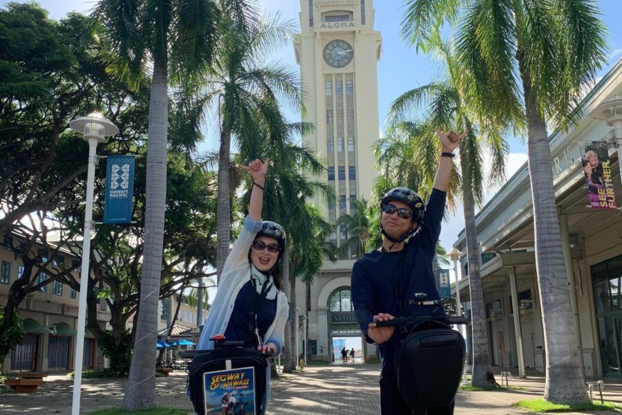 History & Culture Tour in Honolulu via Segway - Honolulu Harbor and Aloha Tower: skyline drama plus the coral reef side quest