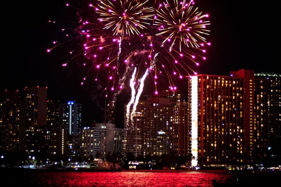 Honolulu: Friday Night Fireworks Cruise with Music - Boarding at Kewalo Basin Harbor: Get There Early