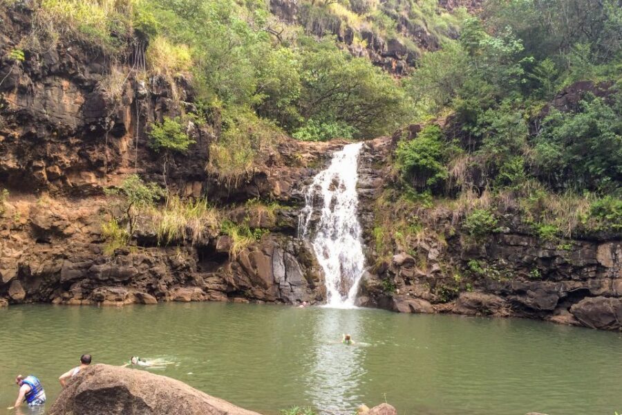 Honolulu: Oahu Island Full-Day Guided Tour by Bus with Lunch - Waimea Valley and the Falls: the stop that turns into real time outside