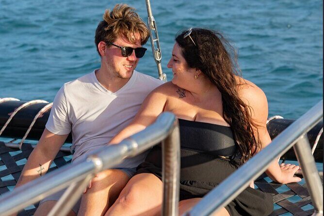 Honolulu Sunset Sail from Kewalo Harbor Including Drinks - Stop 2: Oahu’s South Shore Views From a Big Yellow Catamaran