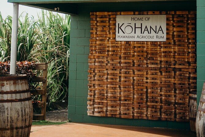 Kō Hana Hawaiian Rum Distillery Tour and Tasting for One - Ko Hana in Kunia: a rum tasting stop tied to a working farm