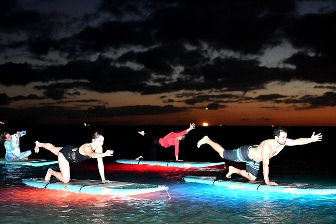 Night SUP Yoga in Honolulu, Hawaii - Why Magic Island Nighttime SUP Yoga Feels Different
