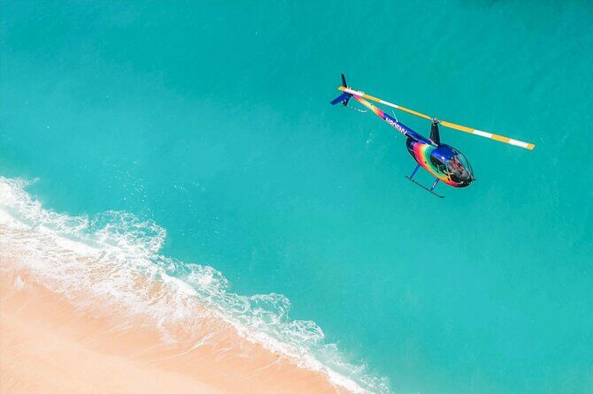 Oahu: 45 Minute Sights Unseen Helicopter Tour - Doors Off or On - Windward Coast highlights: Lanikai Beach and Chinaman’s Hat