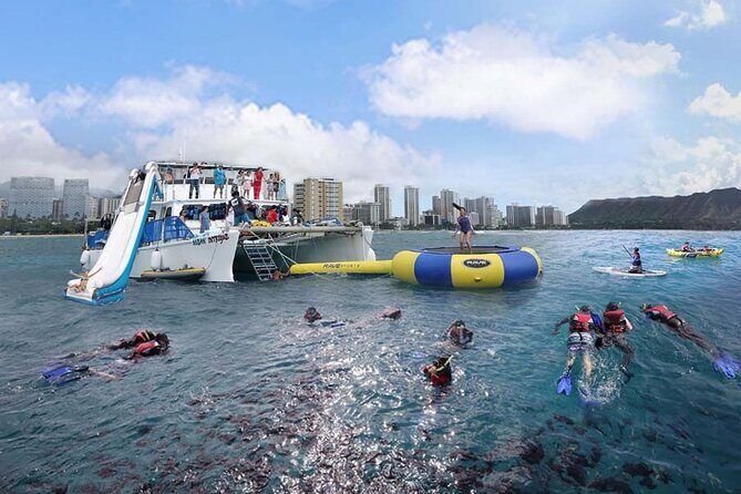 Oahu 5-in-1 Deluxe Cruise: Turtle Snorkeling & Ocean Activities - Onboard vibe: what the catamaran setup means for your comfort