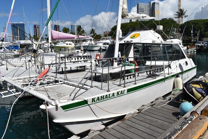 Oahu Catamaran Waikiki Sunset on 40 Foot Catamaran: Food and BYOB - What you’ll eat and drink: pupus first, then BYOB cooler time
