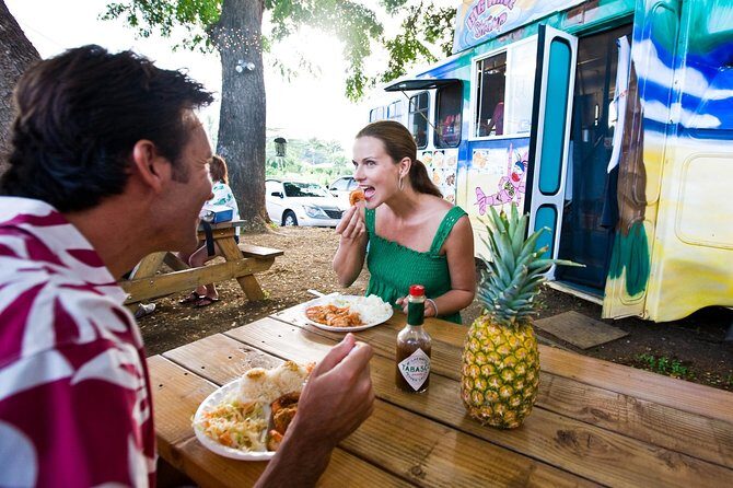 Oahu Circle Island Small Group Tour - Giovanni’s Shrimp Truck for lunch, then the North Shore’s surf views