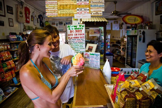 Oahu Circle Island Small Group Tour - Haleiwa for shopping, shave ice, and local-town energy
