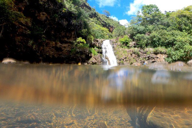 Oahu Custom Private Circle Island and Mini Circle Island Tours - The South Shore tuff cone stop: movie fame and quick snorkeling/photo time