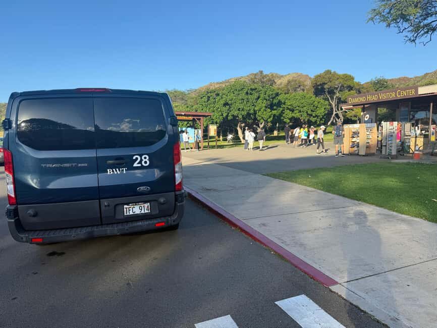 Oahu: Diamond Head Hike with Roundtrip Transportation - Summit views at sunrise: Waikiki + the Pacific in one stop