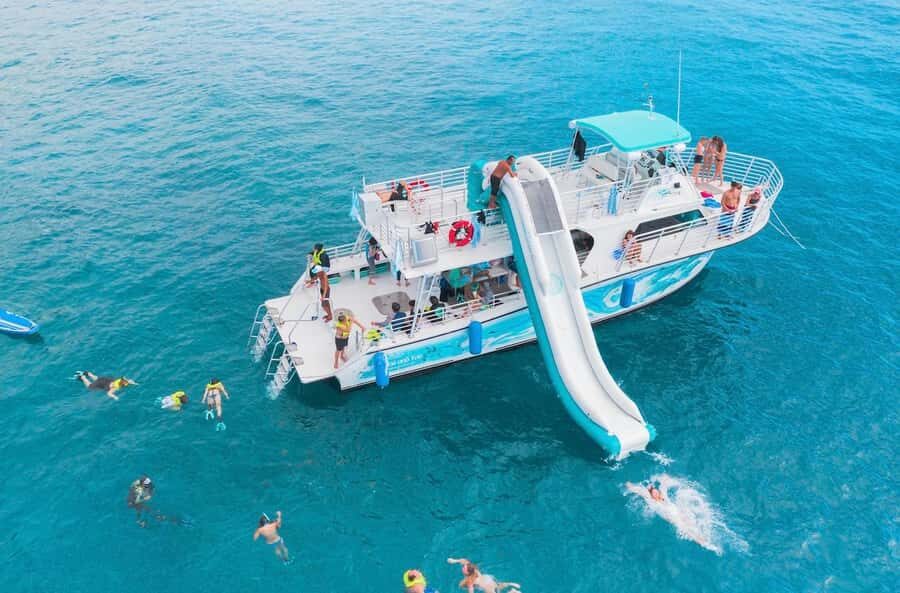 Oahu: Dolphin Watching & Turtle Snorkeling with Waterslide - From Waikiki or Ko Olina to the Waianae harbor: your easiest path