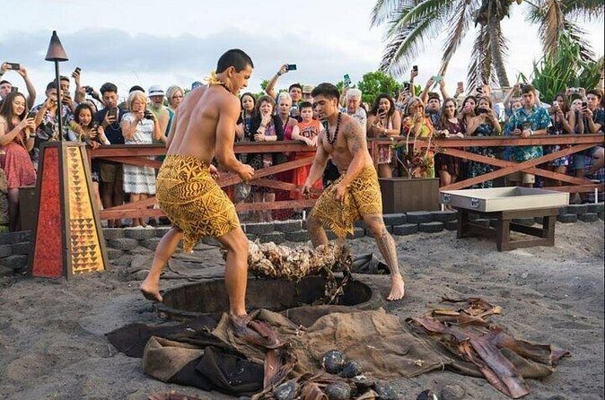 Oahu: Germaine's Luau - Rain, sand, and comfort realities (including the cat conversation)