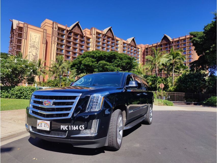 Oahu: Honolulu Airport Private by Escalade SUV - Dropping Off in Waikiki: Getting to Your Hotel Without Extra Steps