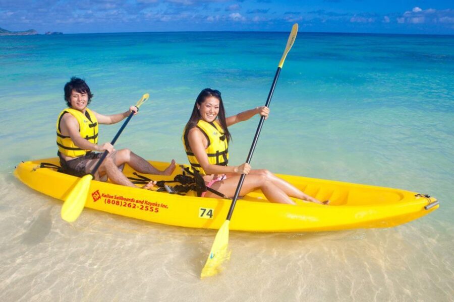 Oahu: Kailua Guided Kayak Excursion with Lunch - Kayaking the Kailua bay: calm water with guide-led focus