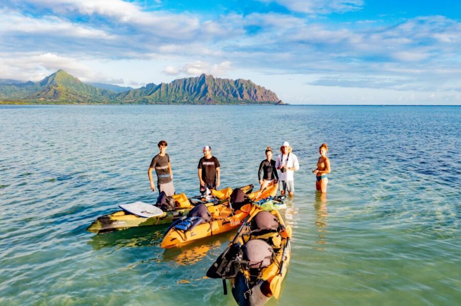 Oahu: Kaneohe Self-Guided Sandbar Kayaking Experience - Choosing Your Launch: Long Paddle from Waiahole or a Shorter Harbor Start