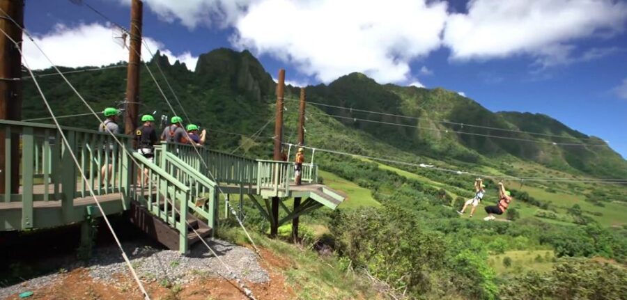 Oahu: Kualoa Jurassic Valley Zipline Tour - The “Movie Magic” Part: Spotting Jurassic Park to Jumanji