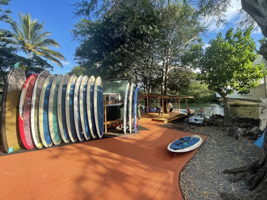 Oahu: North Shore Haleiwa Paddleboard River Adventure - Paddleboarding the Anahulu River: smooth water with real scenery